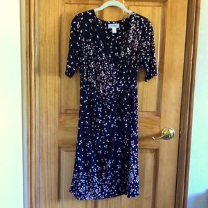 Motherhood Maternity nursing friendly wrap dress